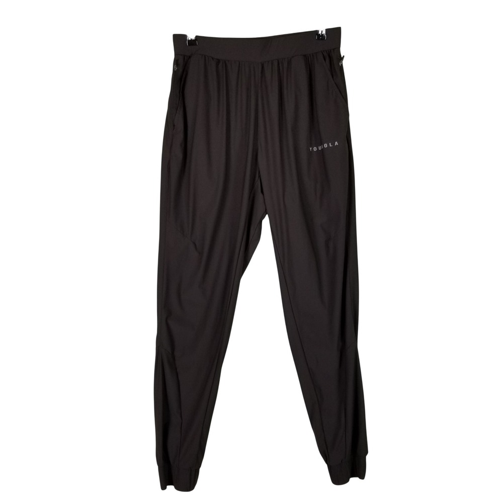YoungLA Joggers Mens Medium Brown Model 237 YLA2238 Performance Training Pants